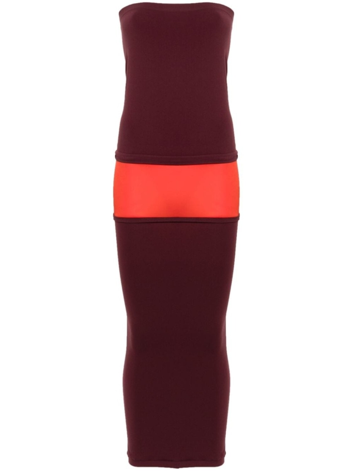

Wolford многослойное платье Fatal, коричневый