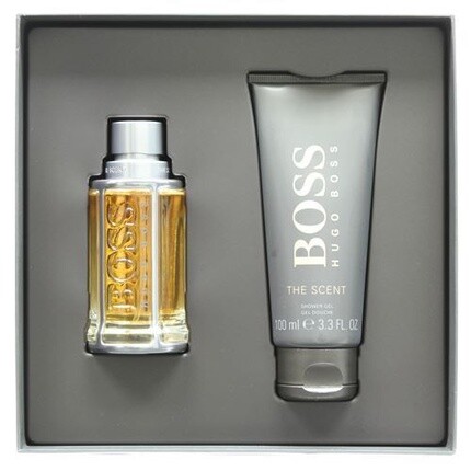 

Туалетная вода Boss The Scent 50 мл спрей и гель для душа 100 мл, Hugo Boss