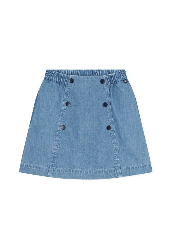 Юбка-Трапеция Petit Bateau, Denim Clair