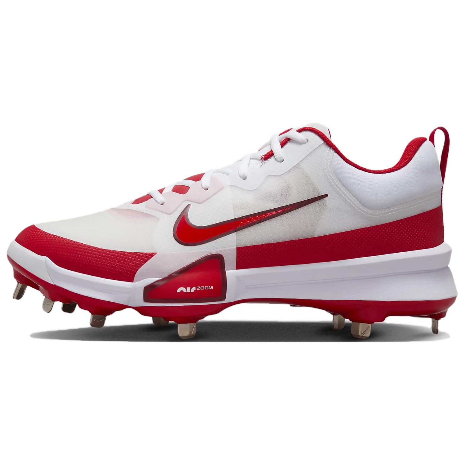 

Кроссовки Force Trout 9 для мужчин с низким верхом, белый/красный Nike