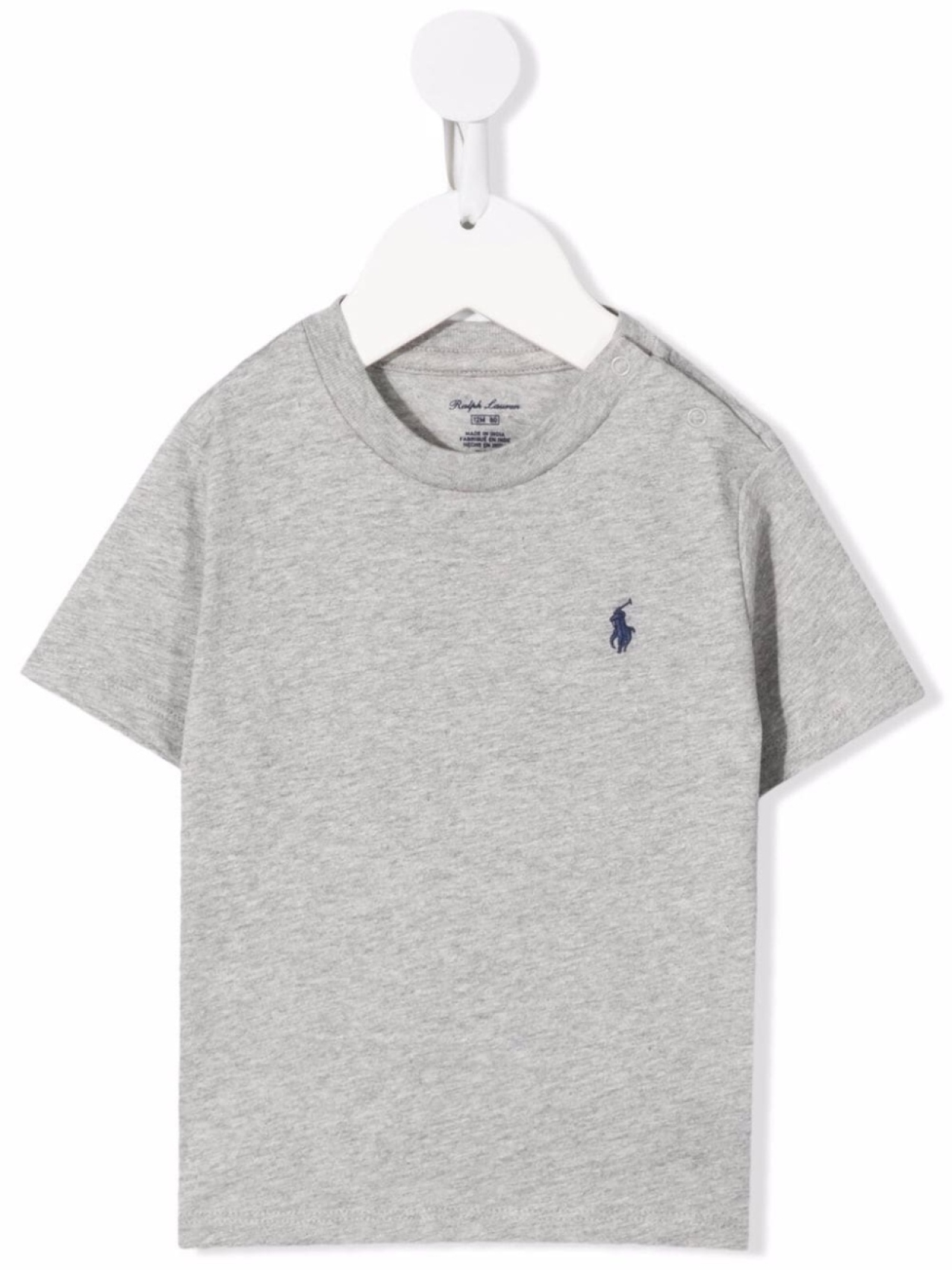 

Ralph Lauren футболка с вышивкой Polo Pony, серый