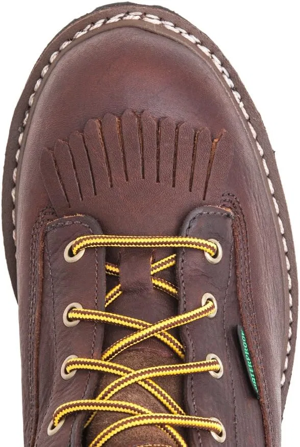 Мужские рабочие ботинки Georgia Boot 8 Inch Loggers G7313 для работы на производстве и в строительстве, Brown — фото 3