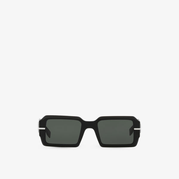 

Солнцезащитные очки Fe40073U Fendigraphy в прямоугольной оправе из ацетата Fendi, черный