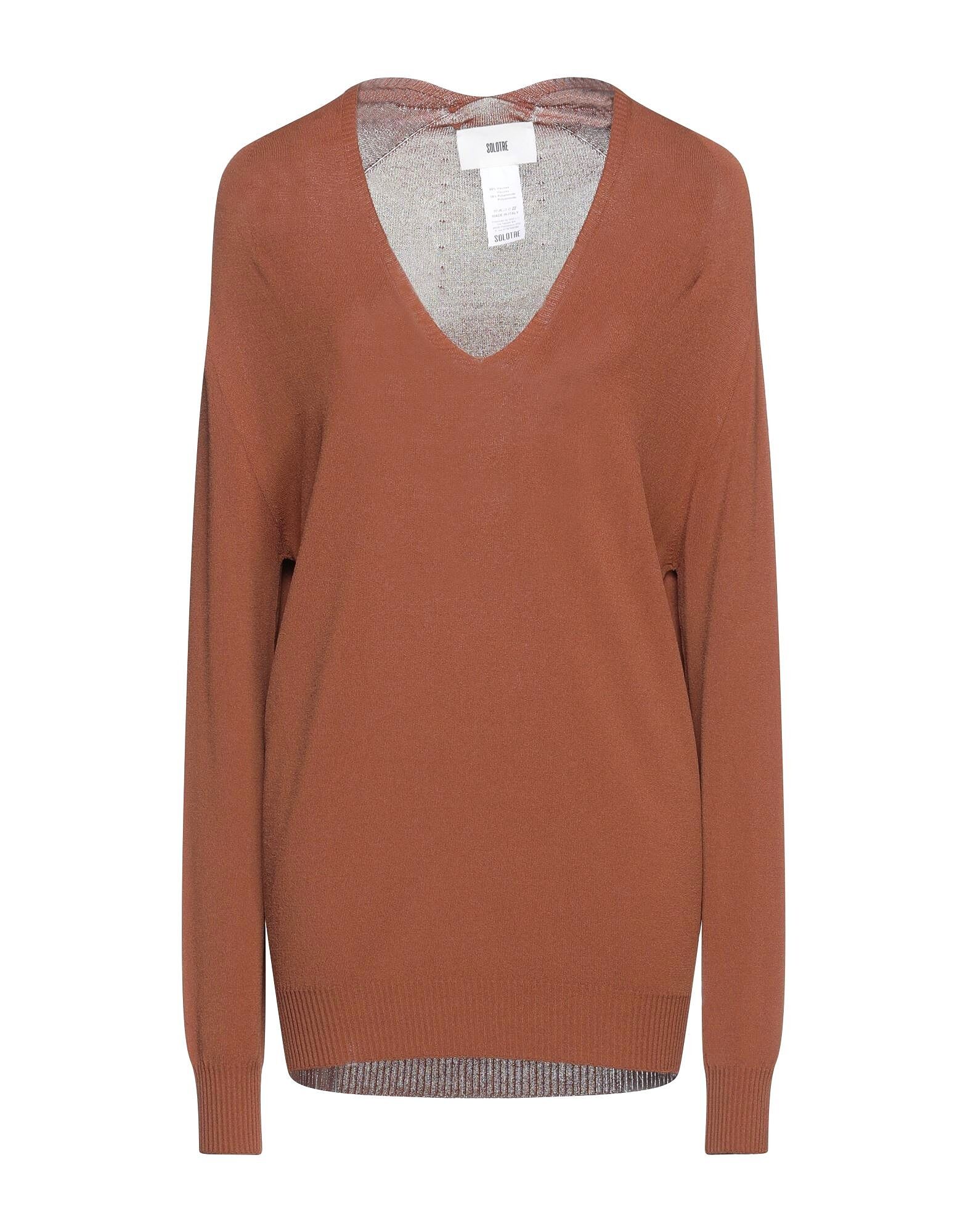 

Свитер Solotre, коричневый