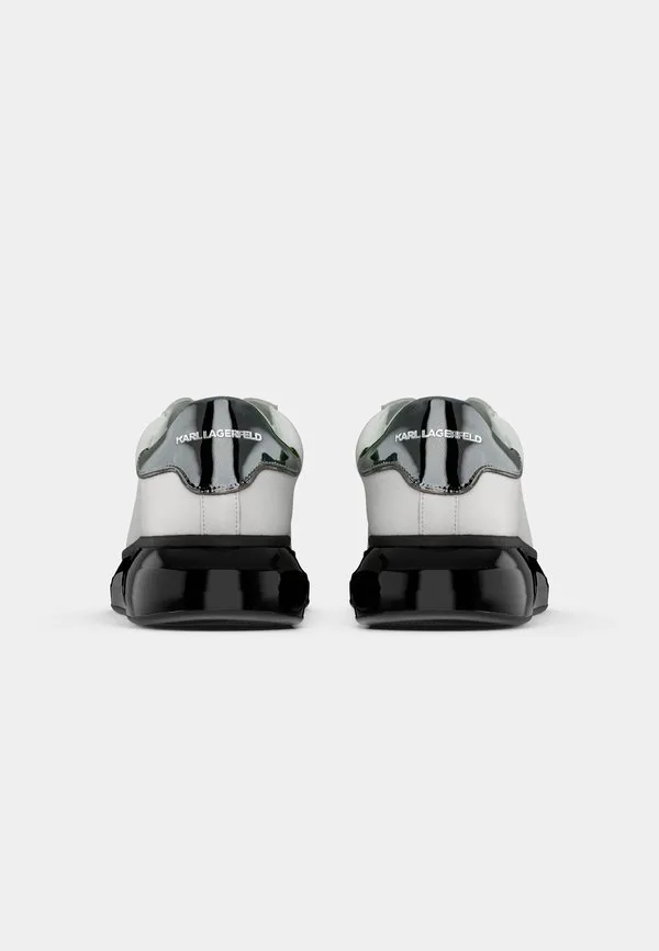 Кроссовки kapri с мягкой подкладкой и шнуровкой Karl Lagerfeld, White/Black — фото 4