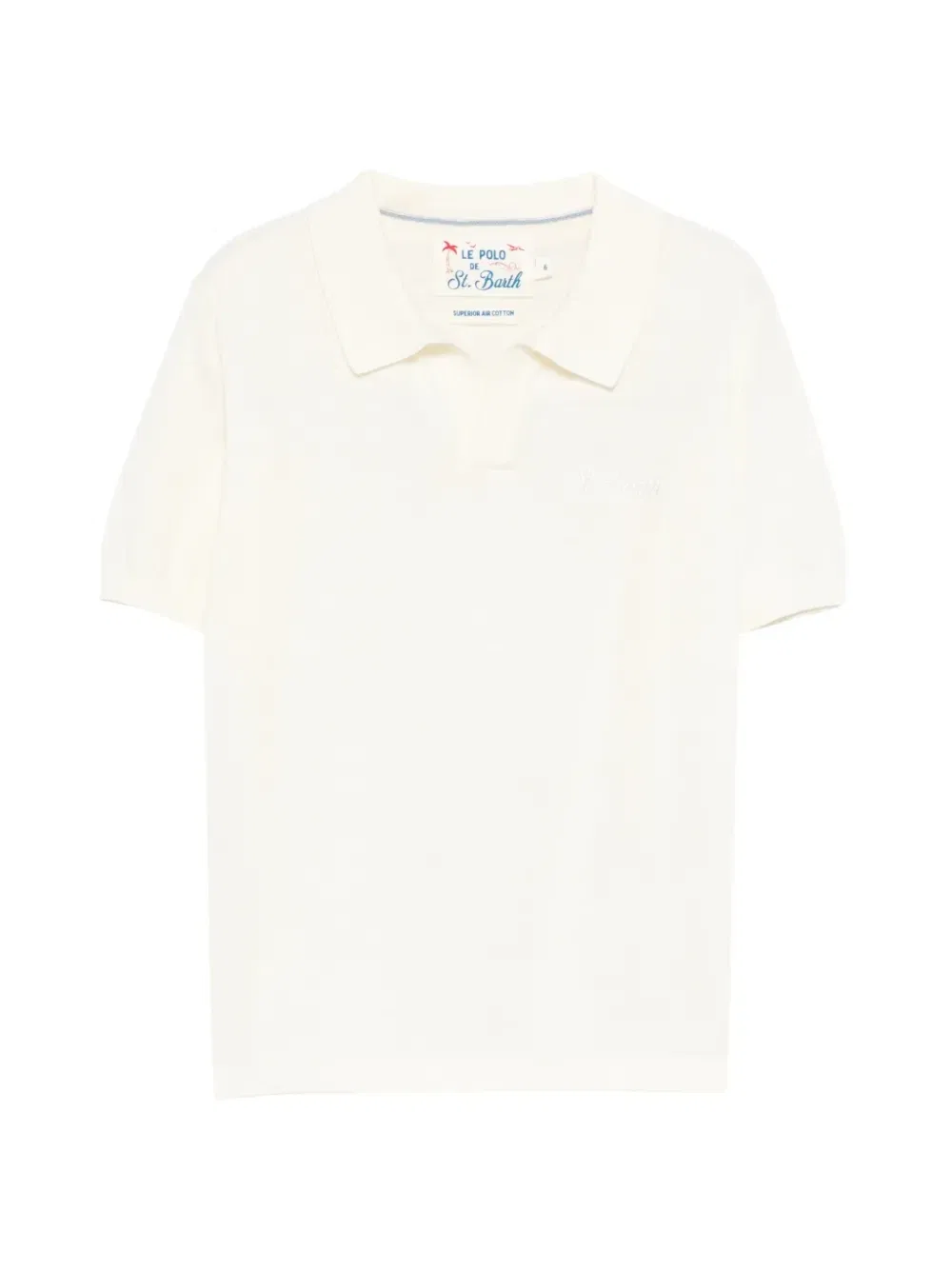 Рубашка поло Sloan JR MC2 Saint Barth Kids, бежевый
