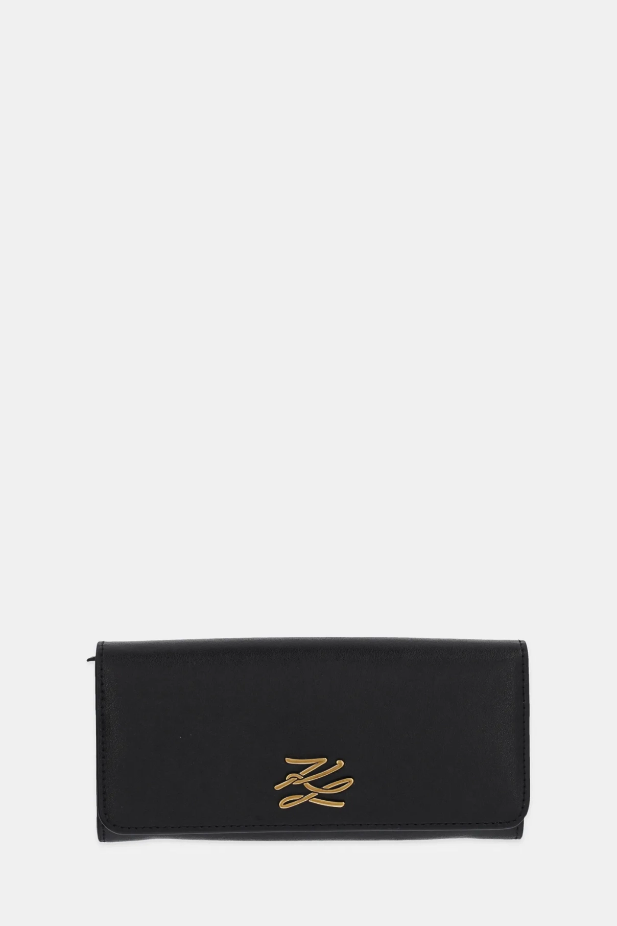 

Кожаный кошелек Karl Lagerfeld, черный
