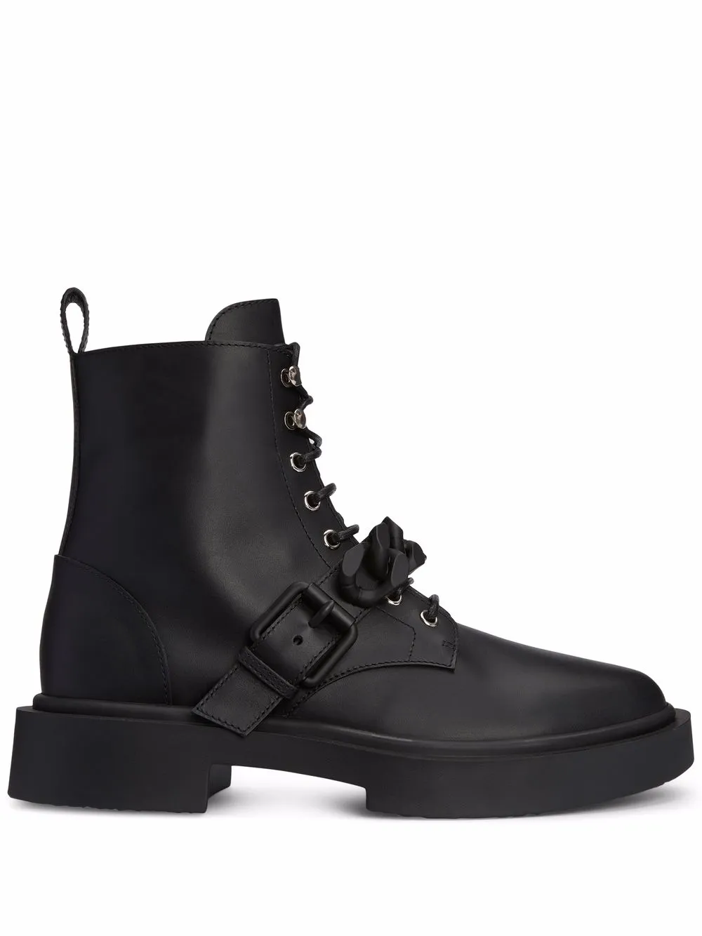 

Ботинки Adric с цепочкой Giuseppe Zanotti, черный