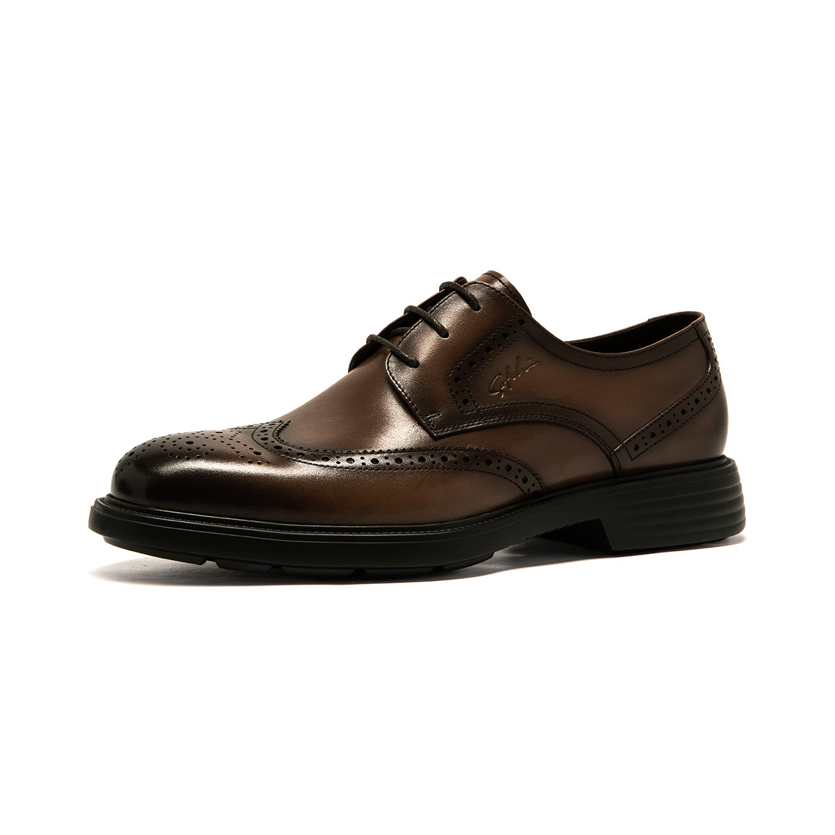 

Satchi Мужские туфли для костюма низкие коричневые карамельные, цвет Burnt Caramel Brown