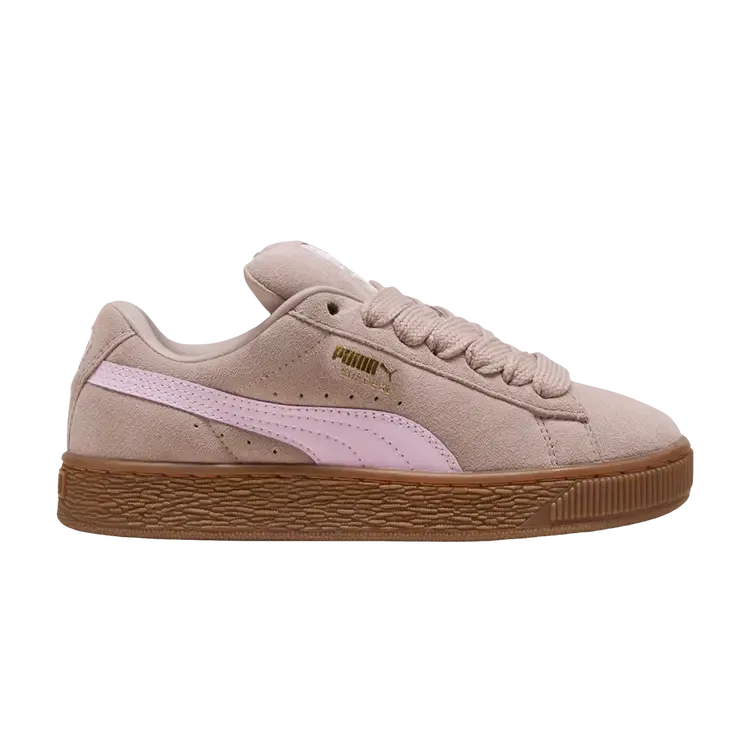 Детские кроссовки Puma Suede XL Big Kid, розовый