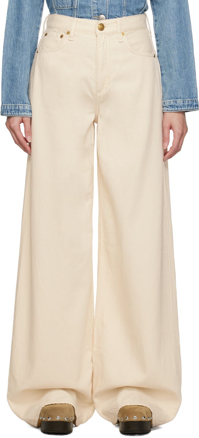 

Бежевые джинсы Софи rag & bone