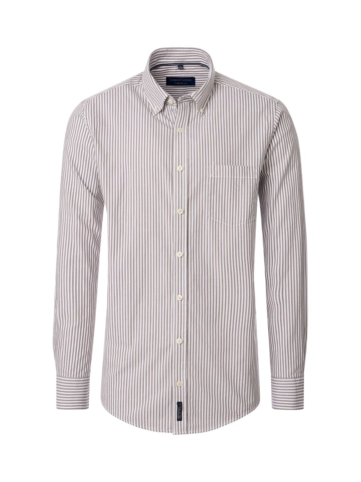 

CASAMODA Повседневная рубашка коричневого цвета