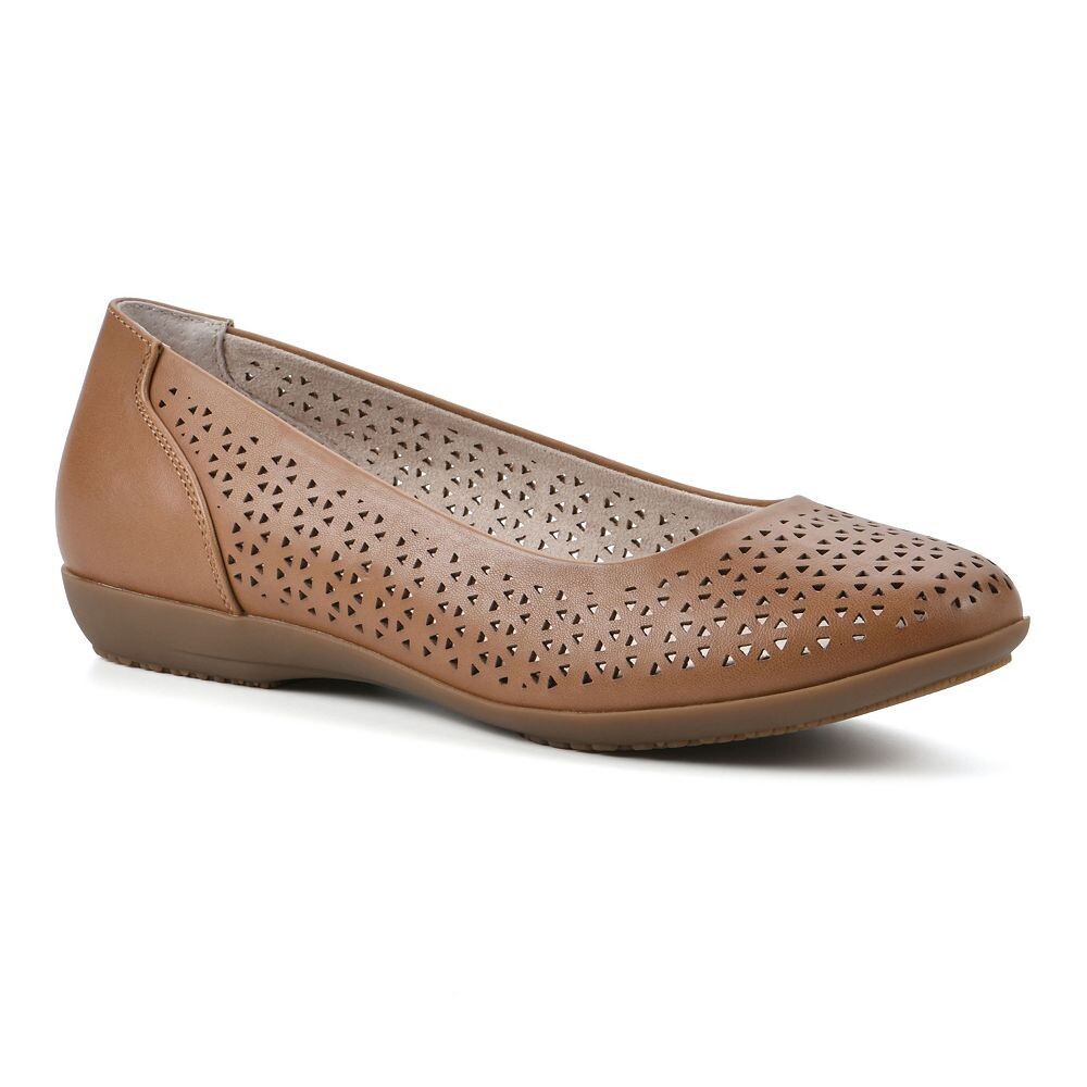 Женские балетки Cliffs by White Mountain Cindy, цвет Tan Burnished Smooth
