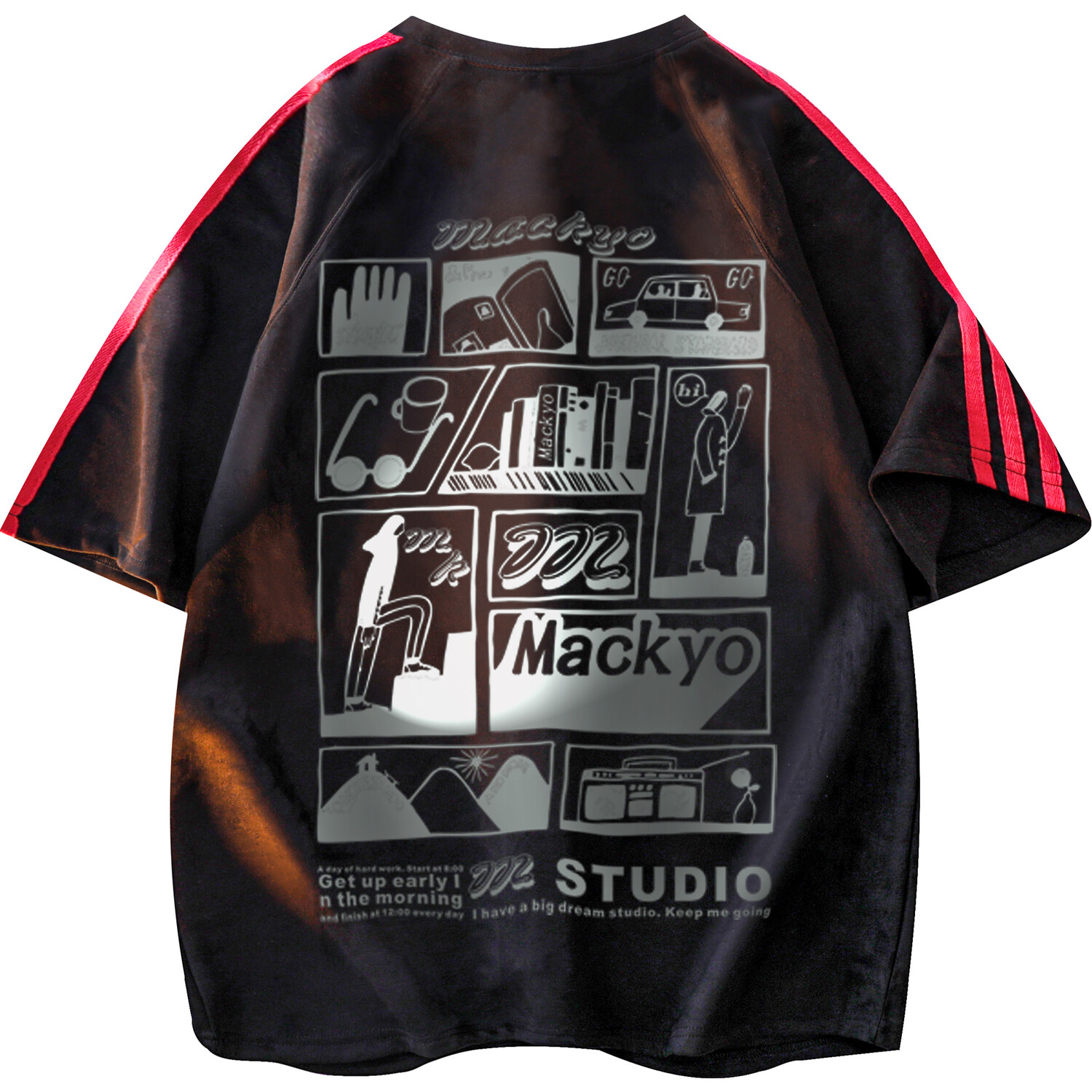 

Футболка унисекс Mackyo, цвет Apricot