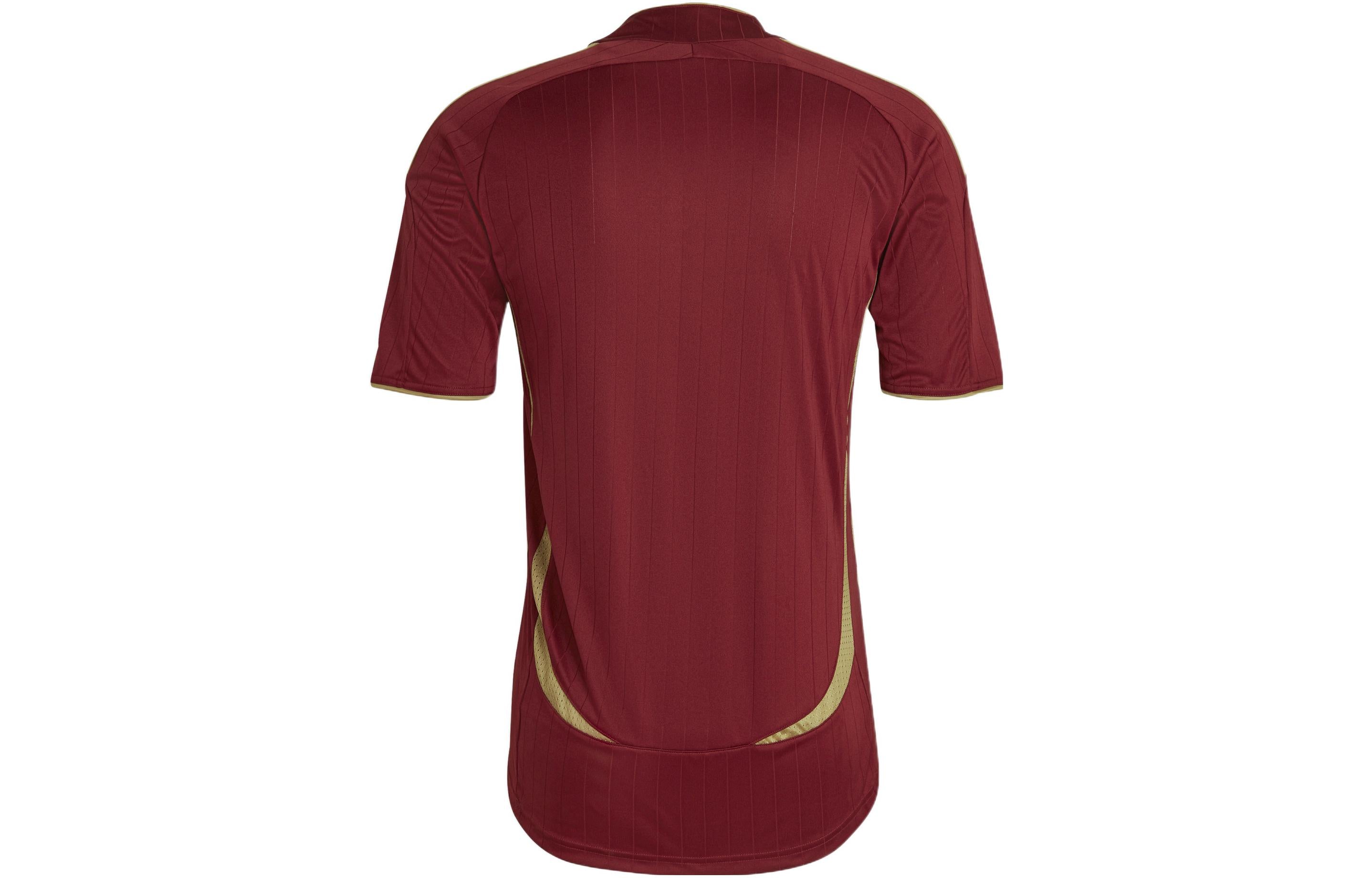 Футболка adidas Round Neck Alphabet Printing Short Sleeve Red H35891 — фото 2