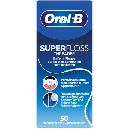 

Зубная нить Oral B Super Floss 50 S Oral-B