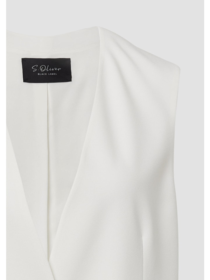 

Утепленный жилет s.Oliver BLACK LABEL, кремовый