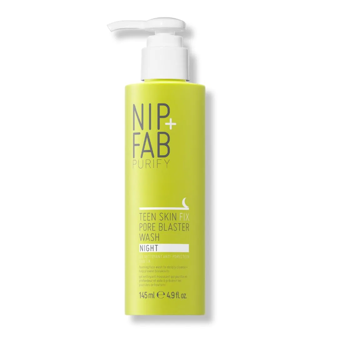 Пенка для умывания Nip+Fab — Teen Skin Fix Pore Blaster Night Wash
