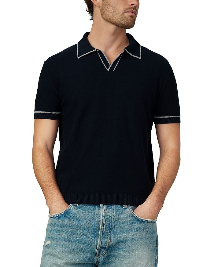 

Классический поло-свитер с коротким рукавом Joe's Jeans, синий