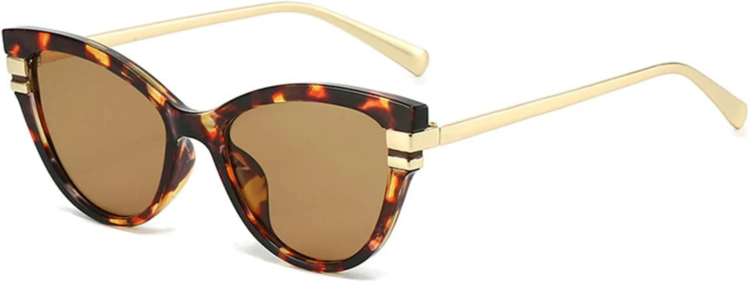 

Классические модные солнцезащитные очки COTIA «кошачий глаз» для женщин и мужчин, стильные, модные, для активного отдыха, уникальные, для вечеринок, Leopard