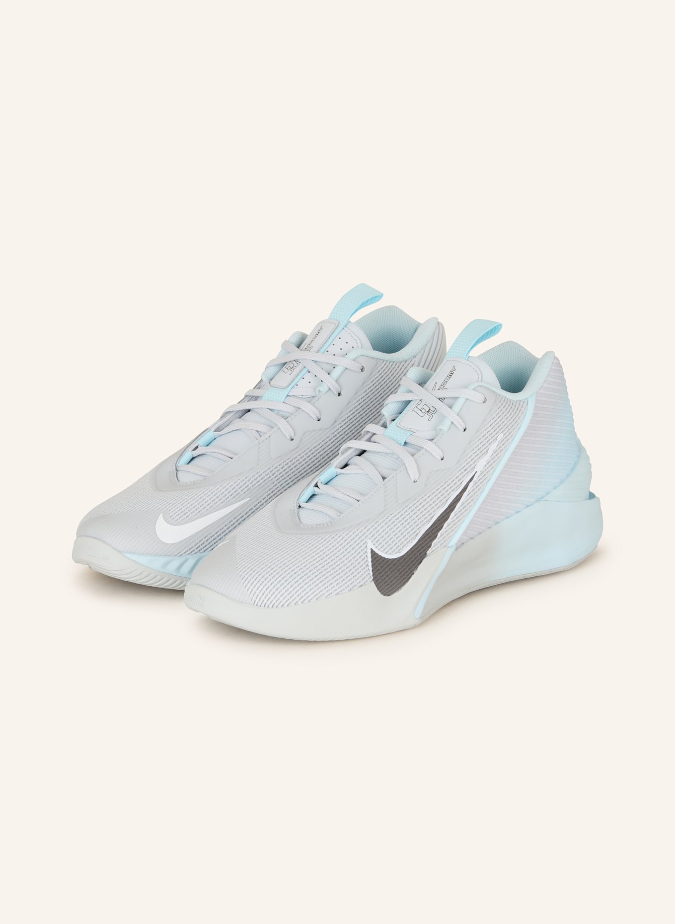 

Баскетбольные кроссовки gt jump академия Nike, голубой