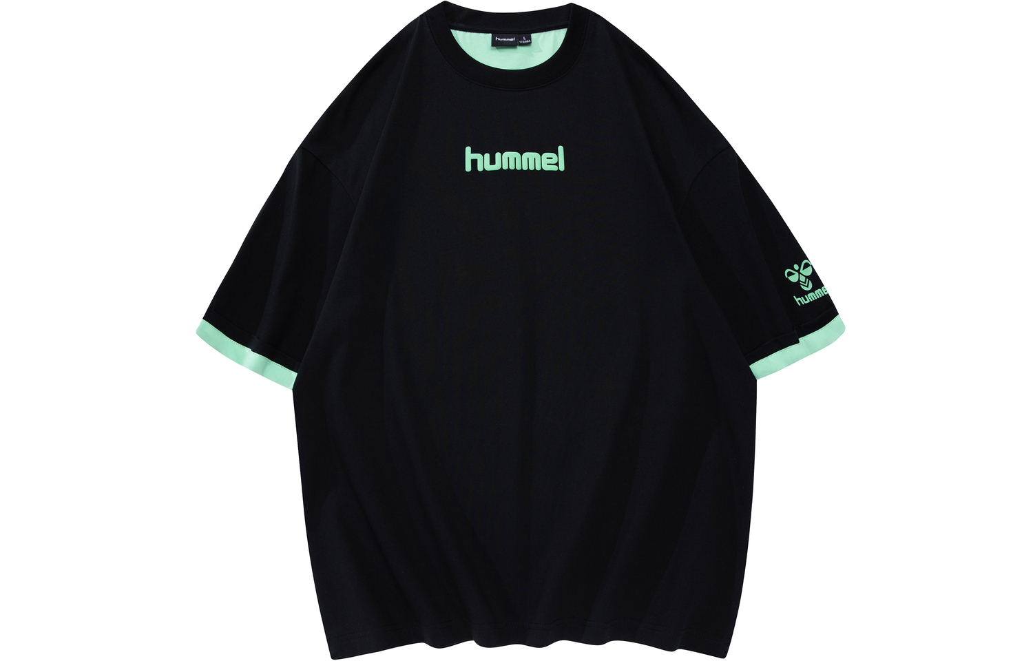 

Футболка унисекс Hummel, тёмно-серый