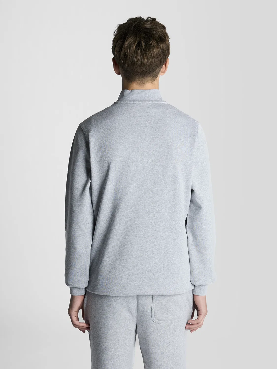 Толстовка Lyle & Scott, Mottled Grey — фото 4