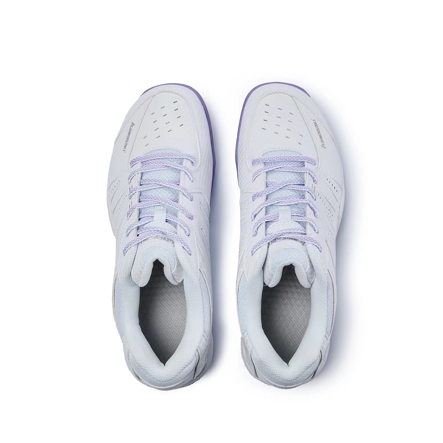Кроссовки Kawasaki Badminton Shoes Unisex Low-top Purple, фиолетовый — фото 4