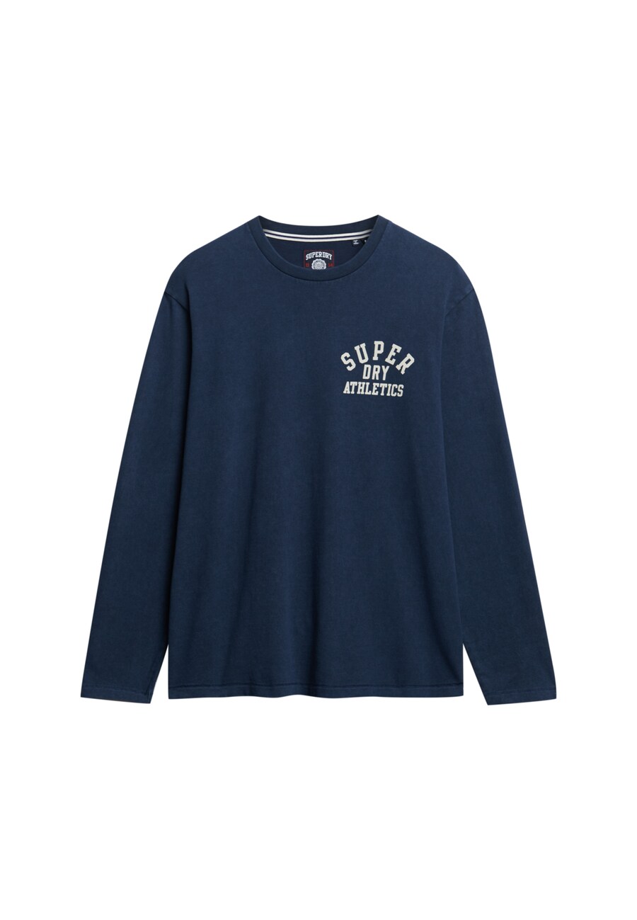 

Рубашка Superdry Athletic Essentials, морской синий