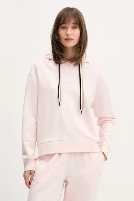 Худи женское в полоску CP Stripe BOSS, розовый
