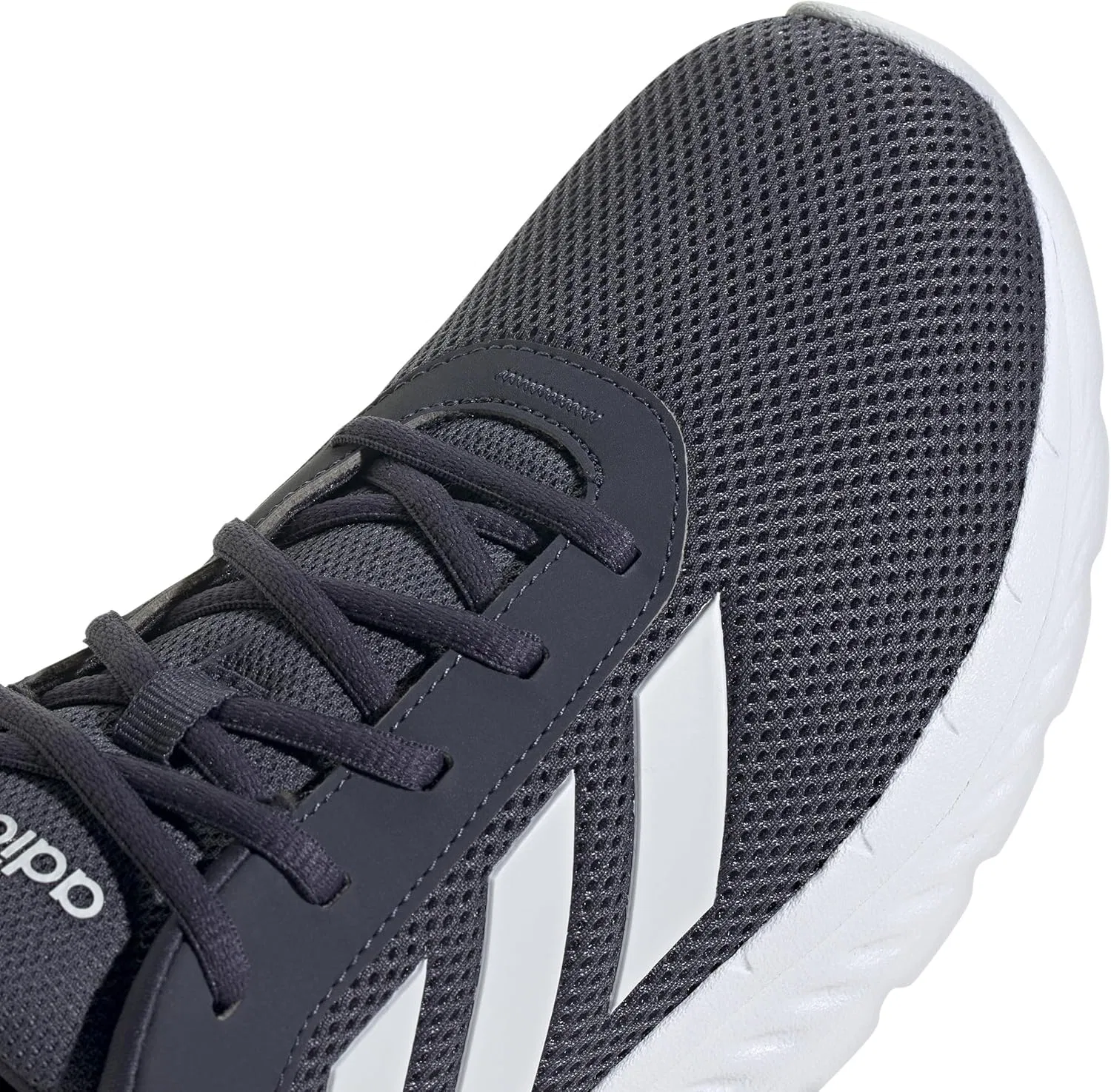 Мужские удобные кроссовки Adidas Cloudfoam, Shadow Navy Ftwr White Shadow Navy — фото 4