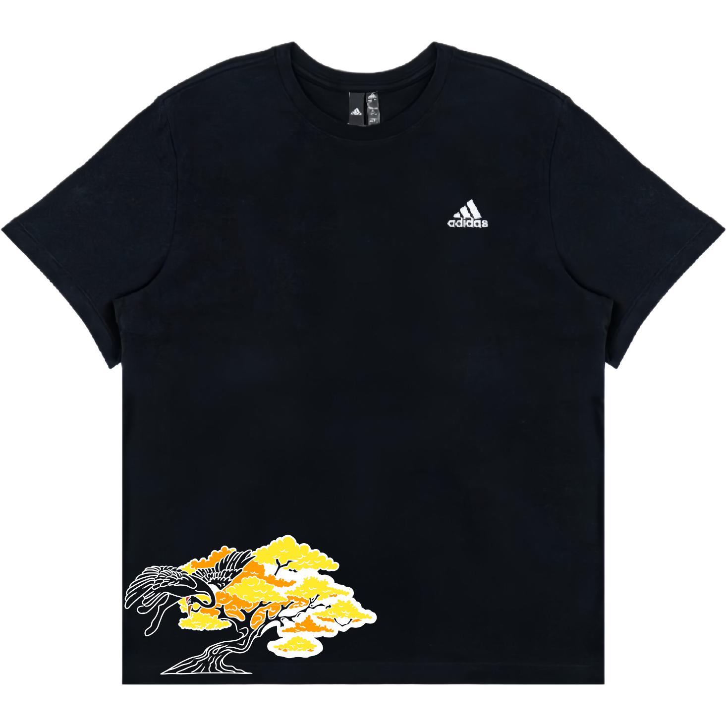 

Adidas Футболка унисекс черная, Черный, Adidas Футболка унисекс черная