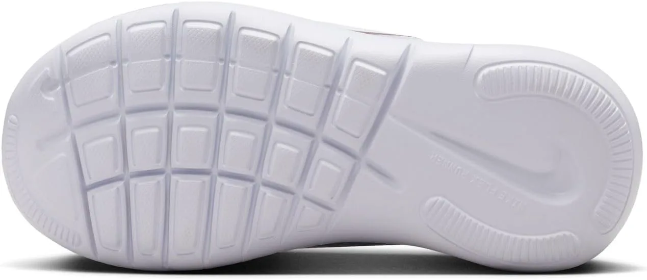 Детские беговые кроссовки Nike Flex Runner 4 (унисекс), белый/серый/коралловый — фото 2