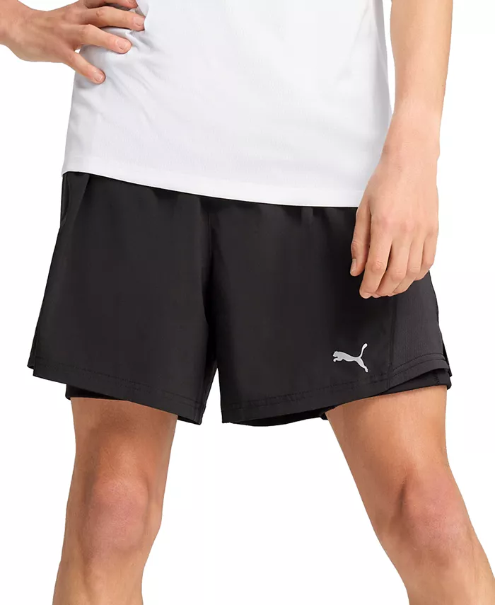 

Мужские шорты Run Velocity с логотипом Puma, черный
