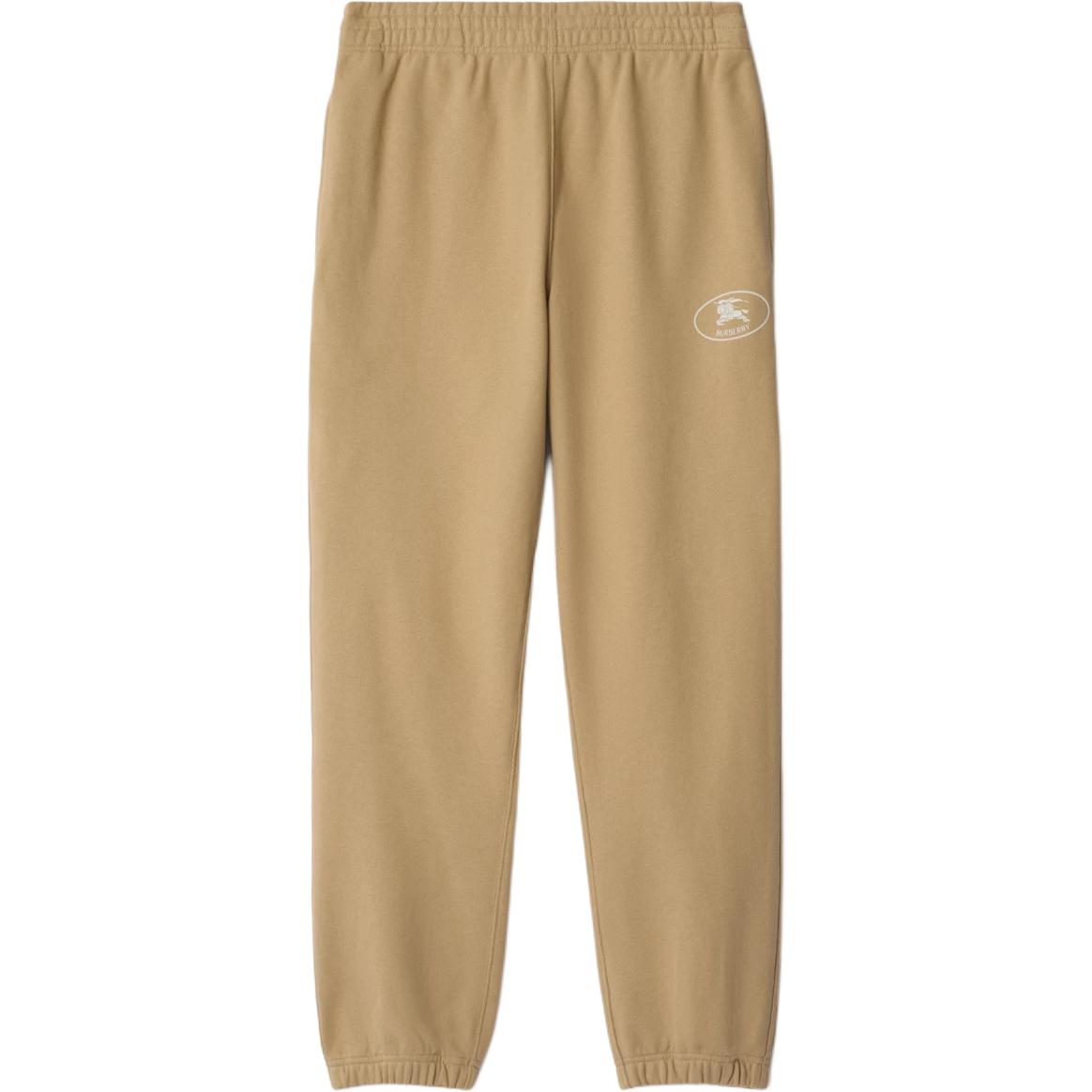 

Хлопковые спортивные брюки Burberry, коричневый