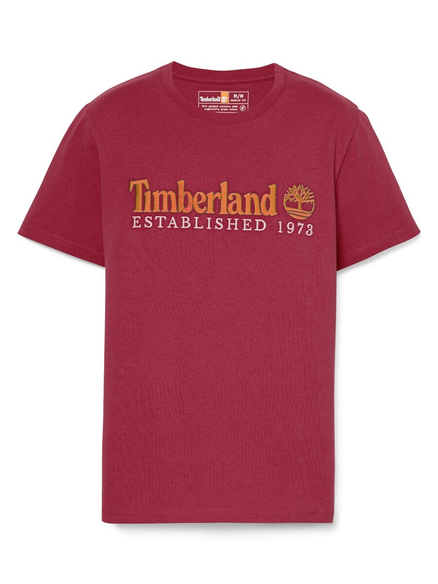 

Футболка TIMBERLAND Embroidery, темно-красный