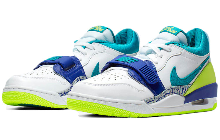 Кроссовки Just Don x Air Jordan Legacy 312 Low 'Neon Aquamarine' CD7069-103, бирюзовый — фото 2