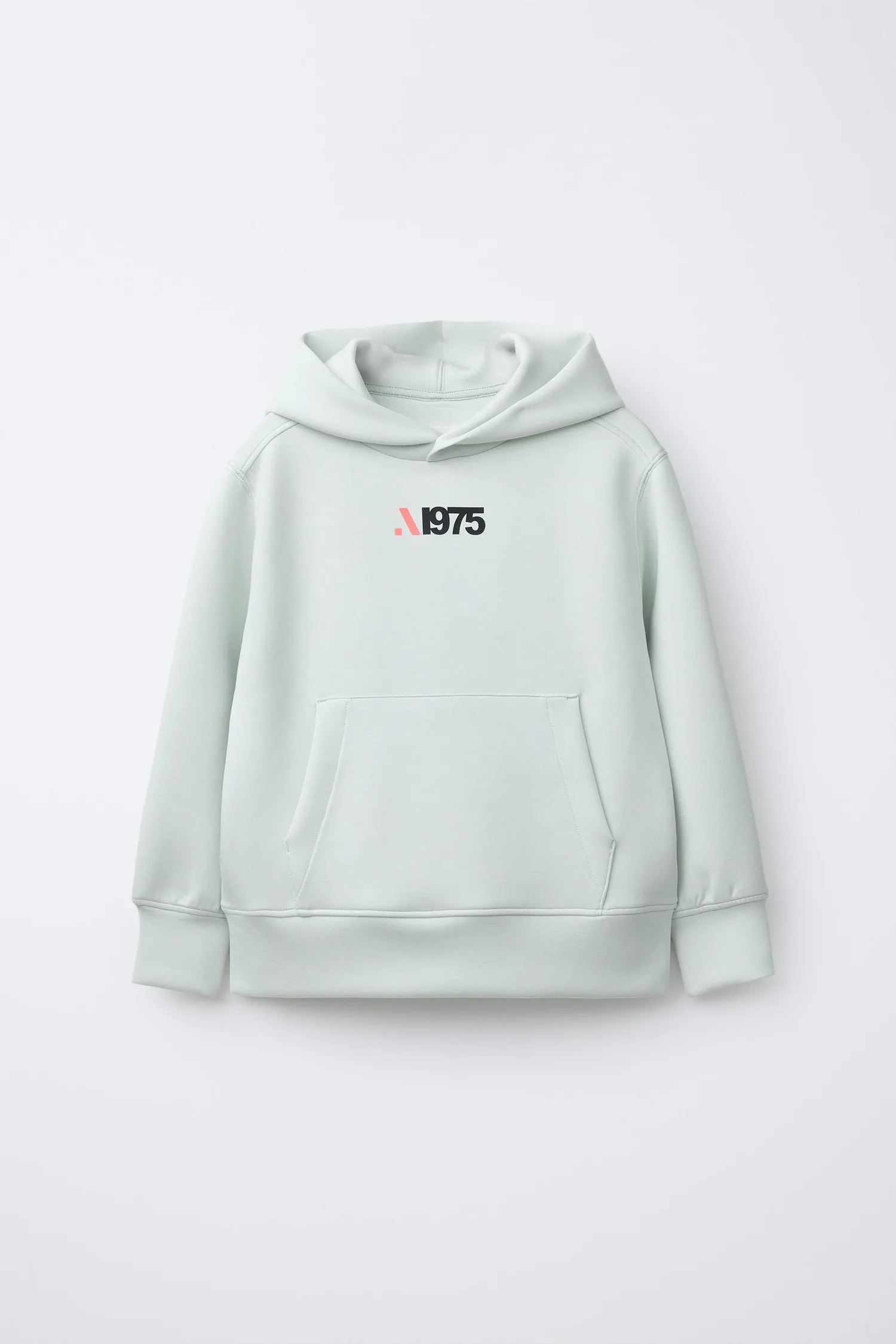 Худи с принтом Zara, мятный