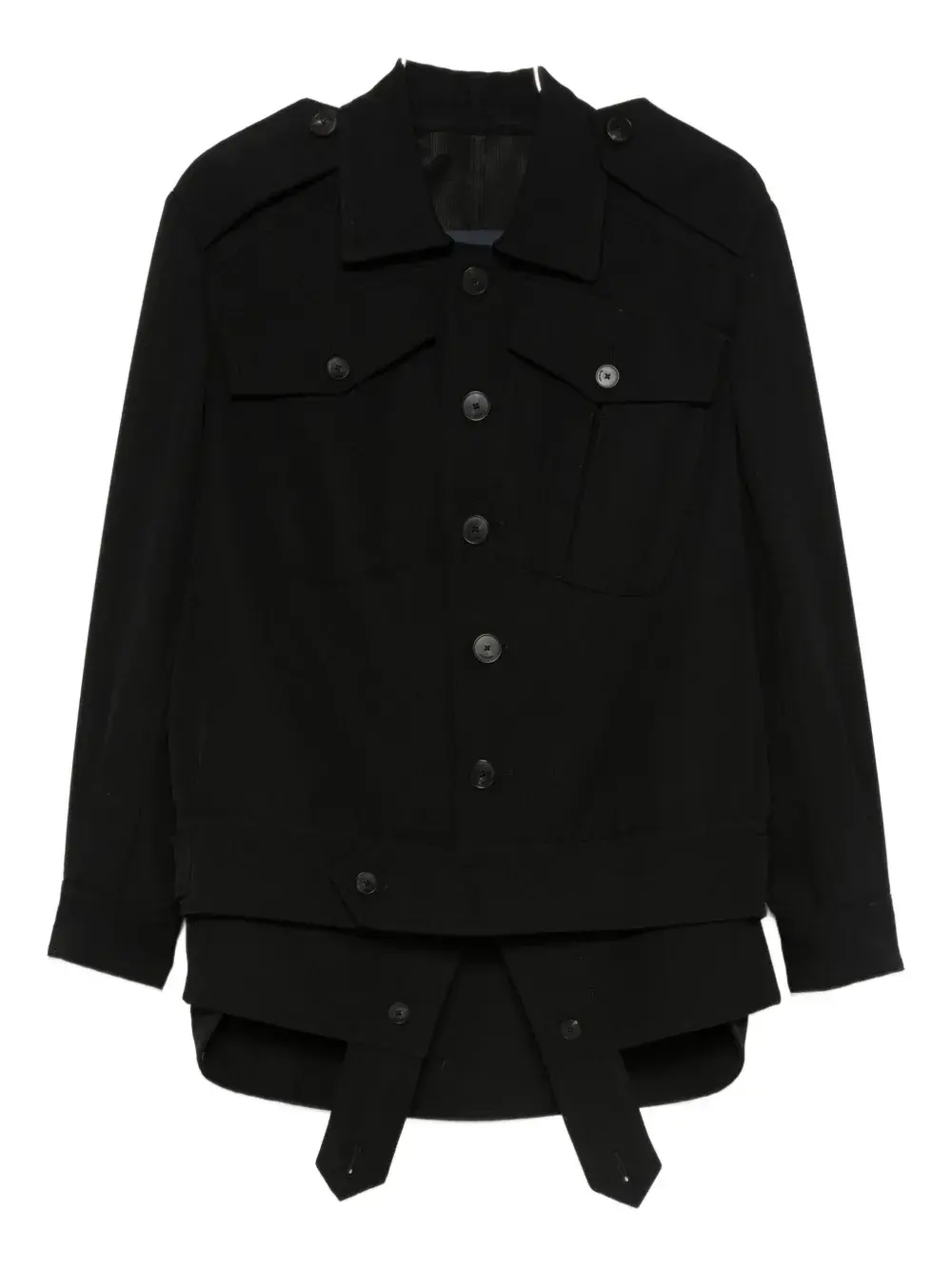 

Застёгивающаяся военная куртка Seafarer, черный