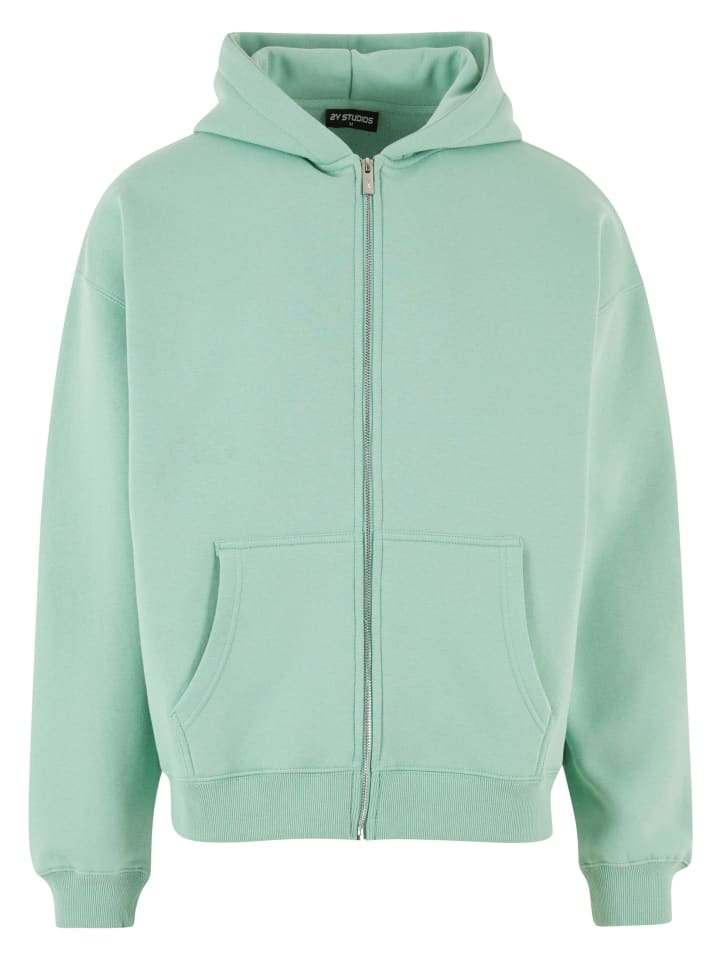 

Спортивная куртка 2Y Studios Zip-Kapuzenpullover, зеленый