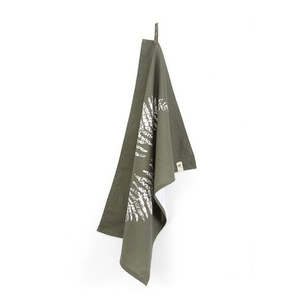

Кухонное полотенце Walra Dry with Leaves, 50x2x70 см, зеленый