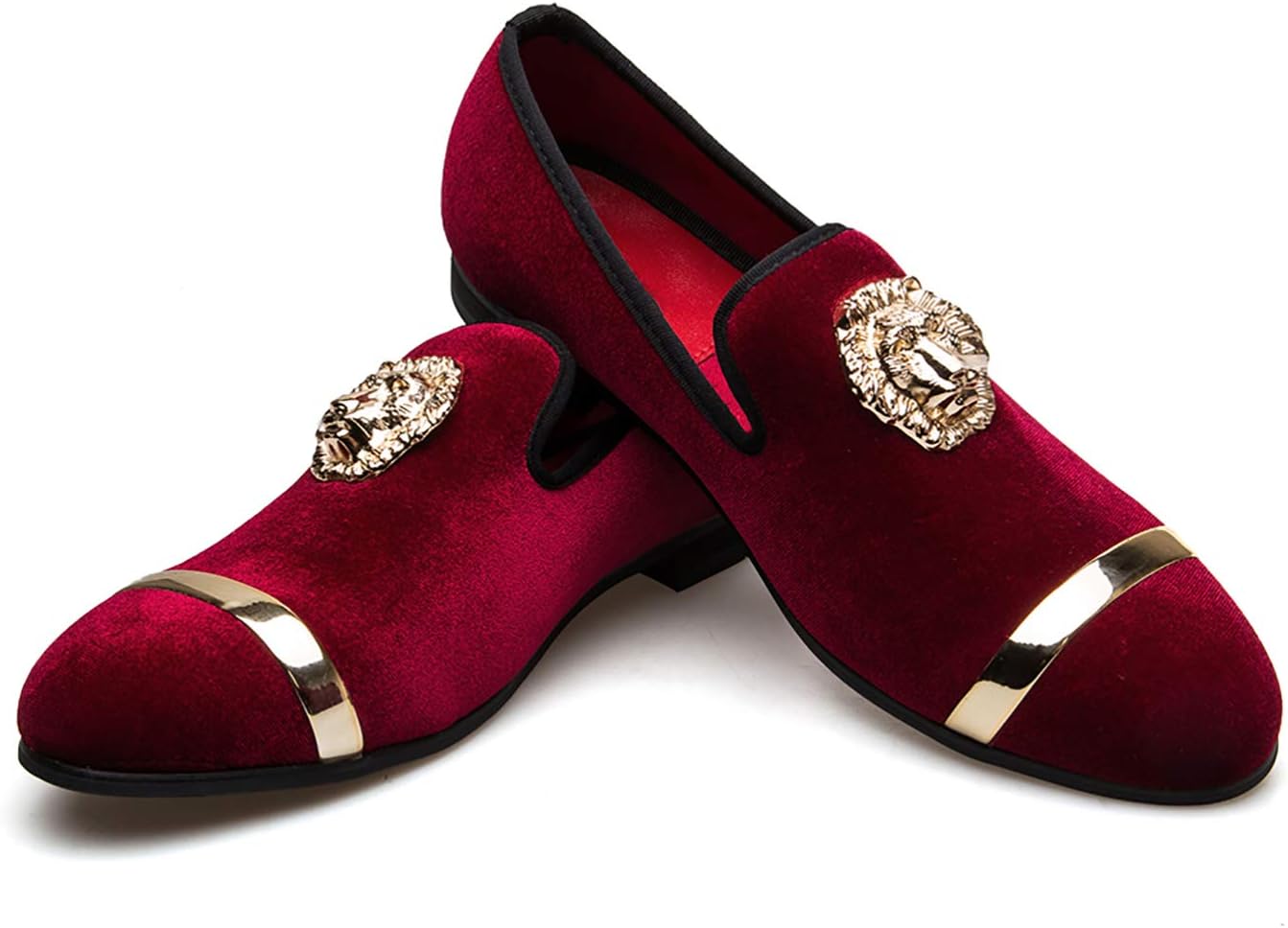 

Мужские слипоны JITAI с пенни, кожаной подкладкой, роскошная мужская обувь, красный