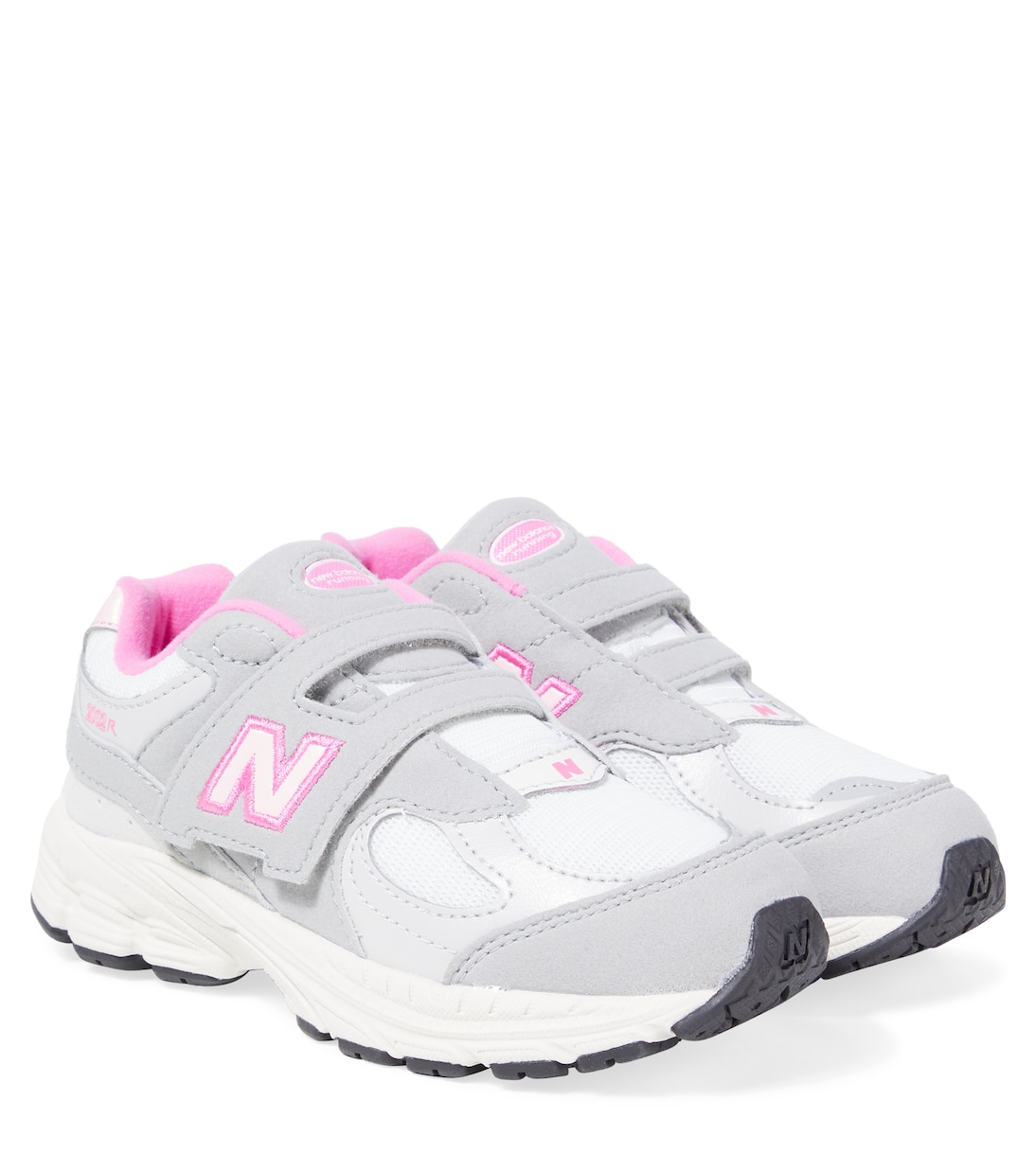

Кожаные кроссовки Hook & Loop 2002 года New Balance Kids, Raincloud