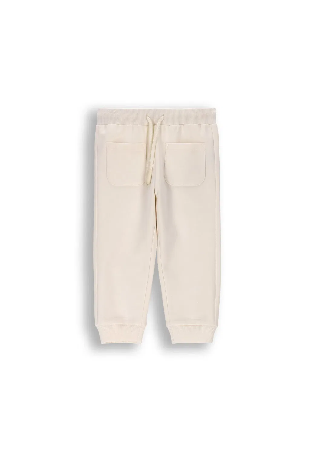 Спортивные штаны из хлопка Coccodrillo, ecru