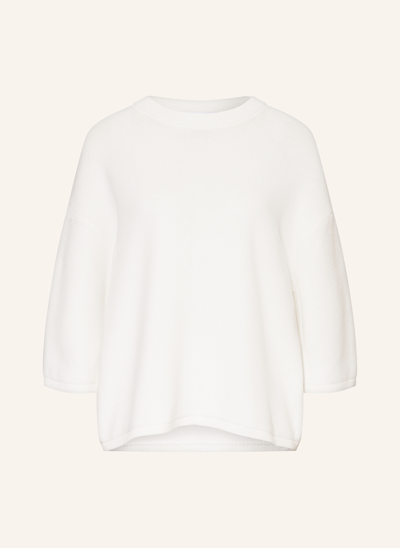 

Свитер с рукавами 3/4 Comma Casual Identity, белый