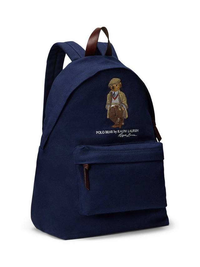 

Рюкзак Bear Canvas Ralph Lauren, Blue Navy