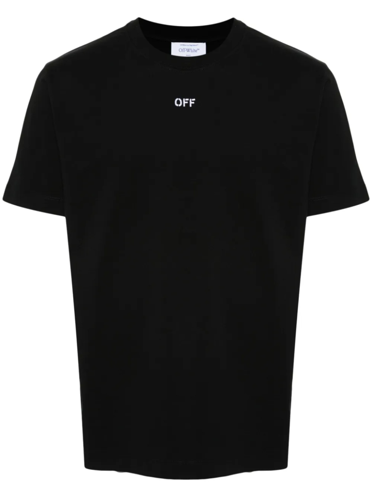 

Off-White футболка с вышитым логотипом