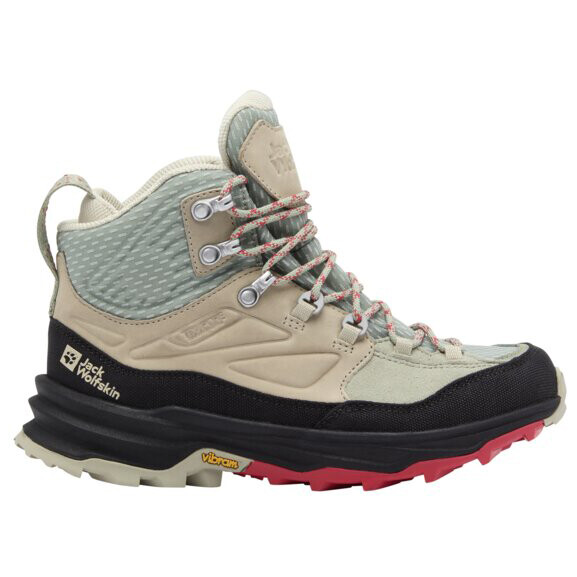

Походная обувь Jack Wolfskin Cyrox Texapore Mid, цвет Mint Leaf