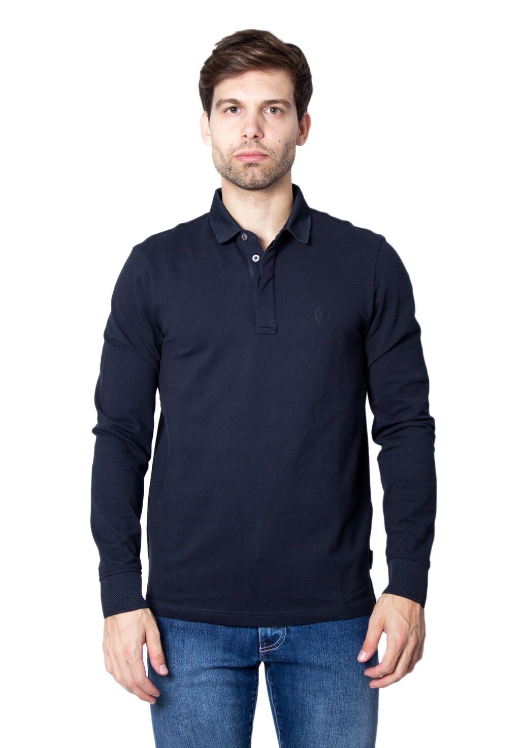 

Рубашка-поло Armani Exchange, синяя