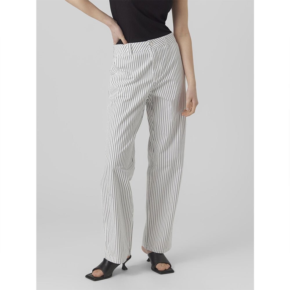 

Брюки Vero Moda Carly Mr Stripe, серый
